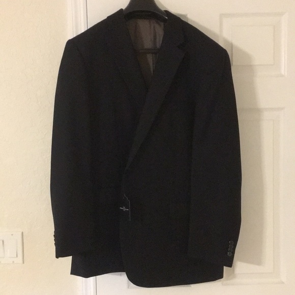 Combat gentlemen Jackets & Blazers - Brand New  Black Modern Slim Suit Jacket 46L